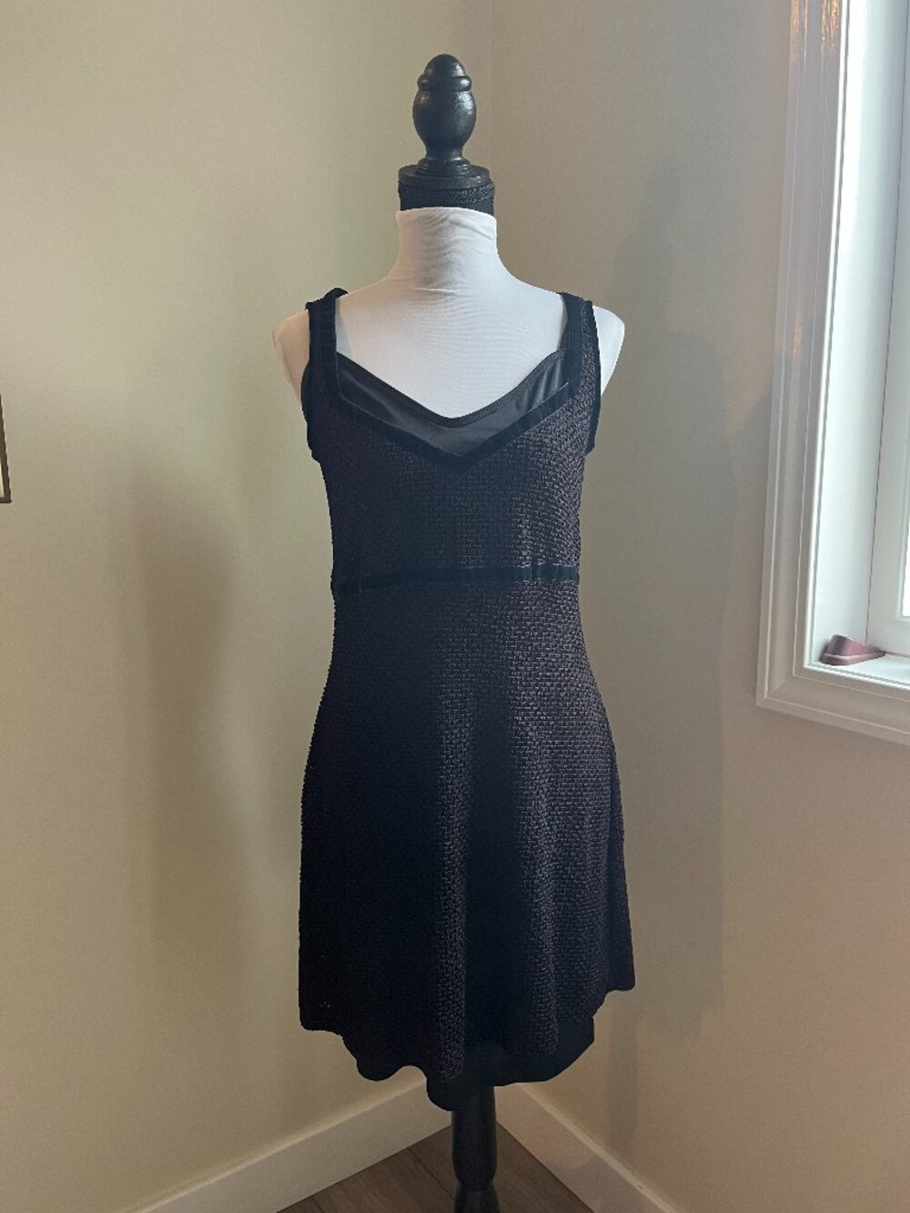 Vintage Betsey Johnson Waffle Dress, Size Large